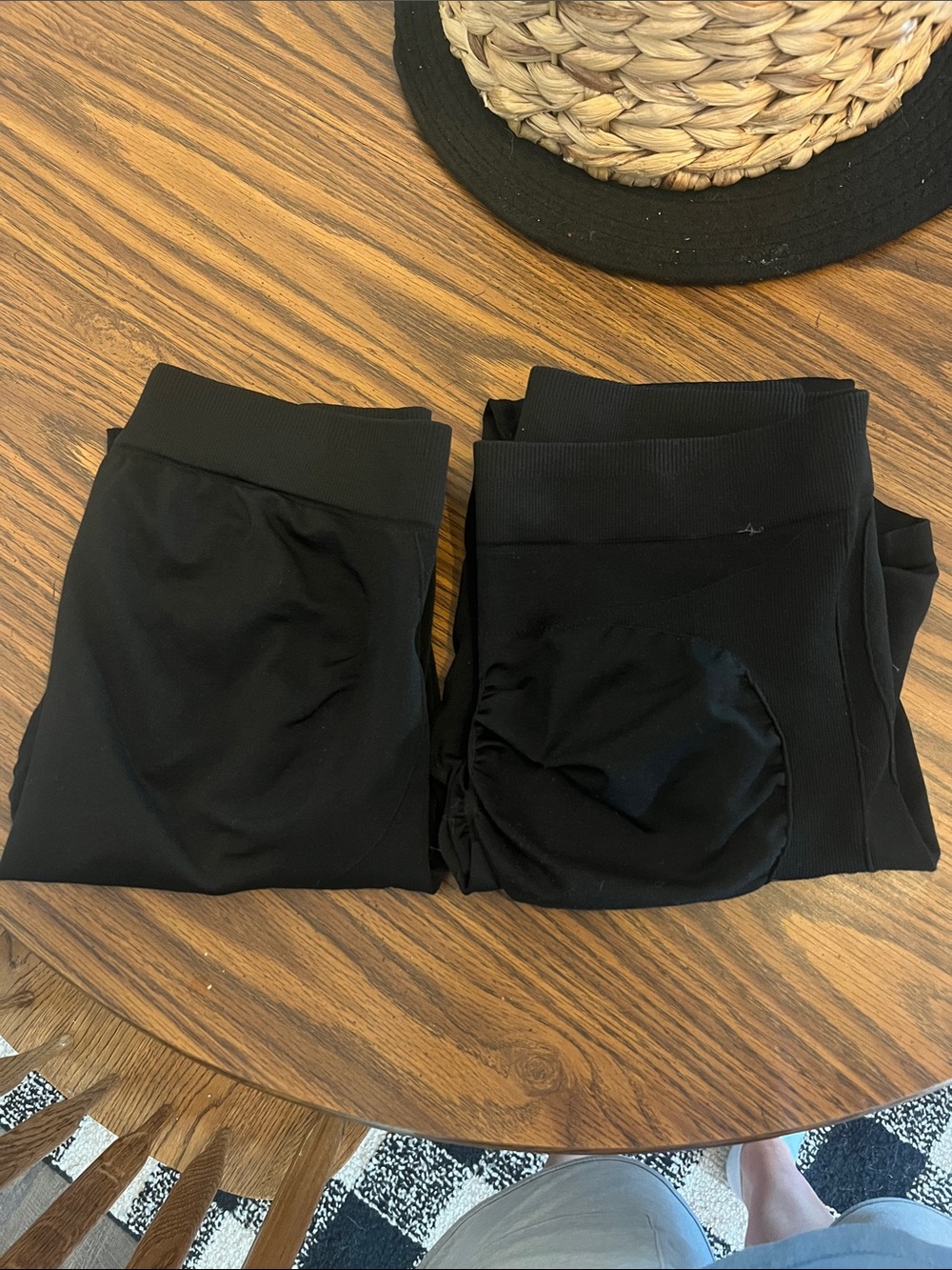 Black maternity Leggings